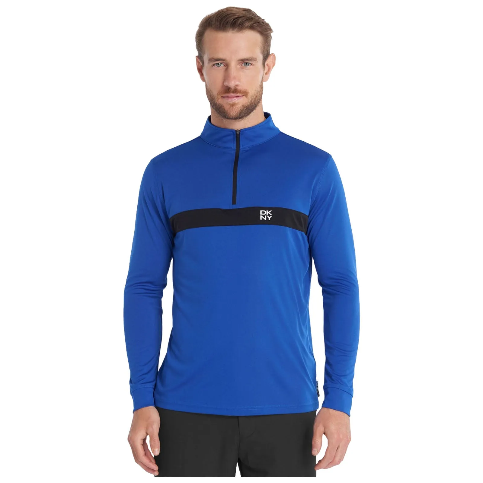 DKNY Mens Tournament Half Zip