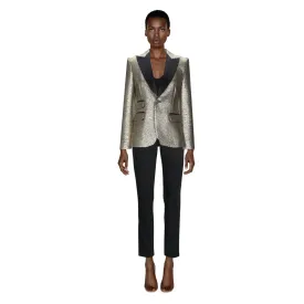 DSQUARED2 Gold Suit Jacket | Size US 6