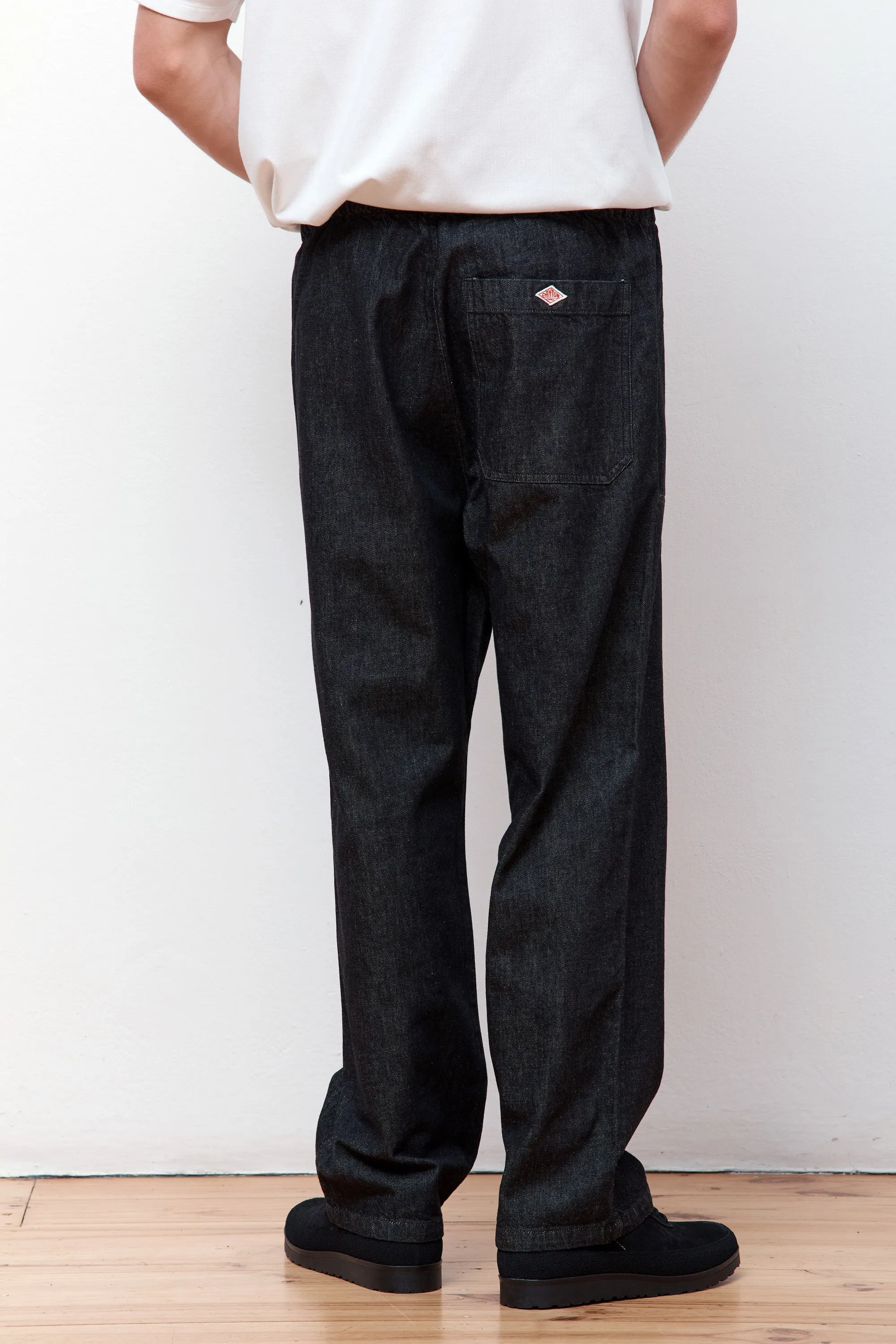 Easy Pants Black Denim