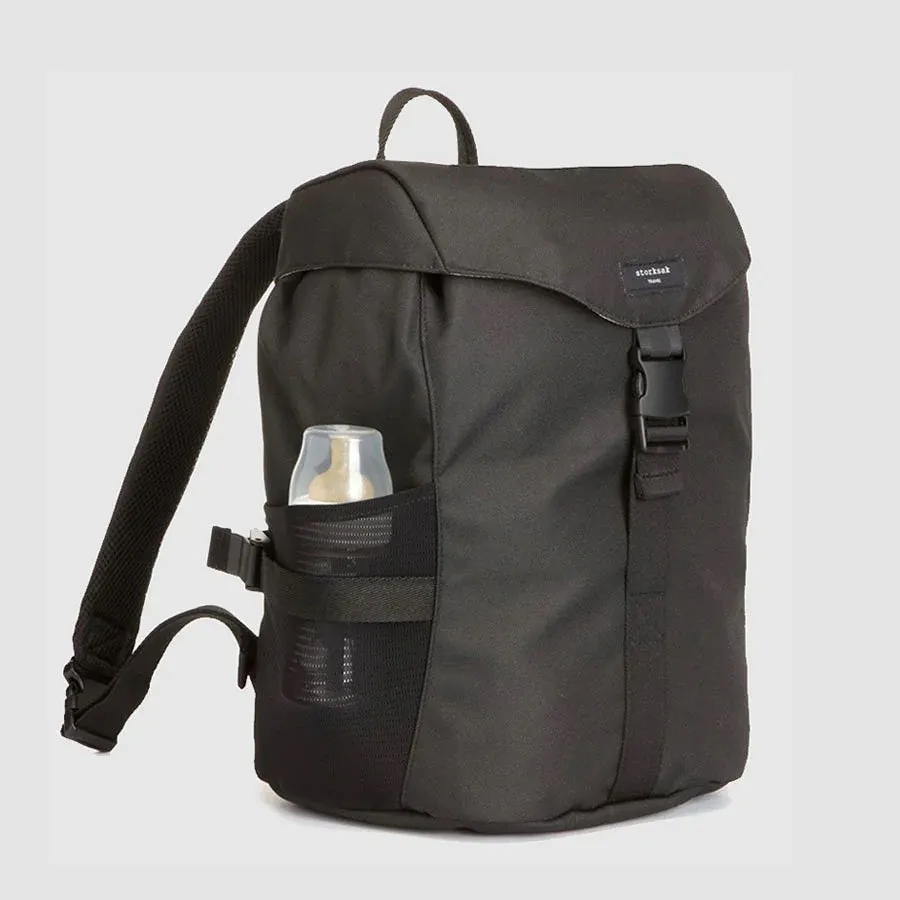 Eco Backpack Diaper Bag - Black