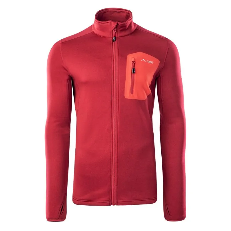 Elbrus Mens Emino Polartec Sweatshirt - Red