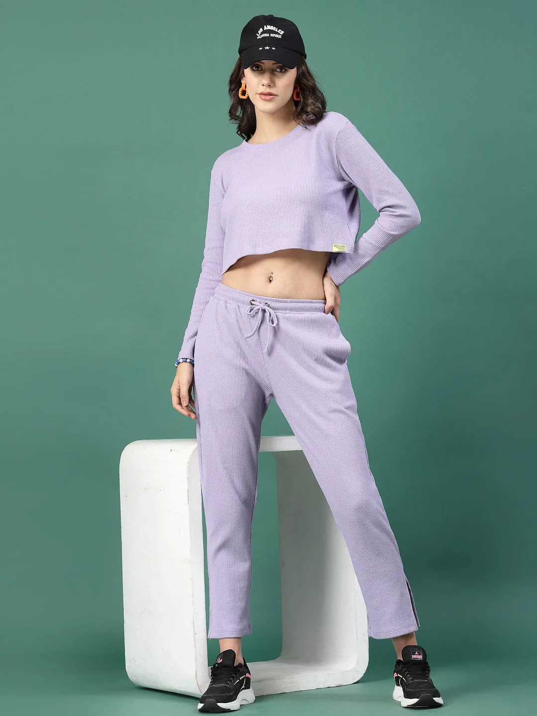 Elevated Basics Waffle Solid Co-ord Sets