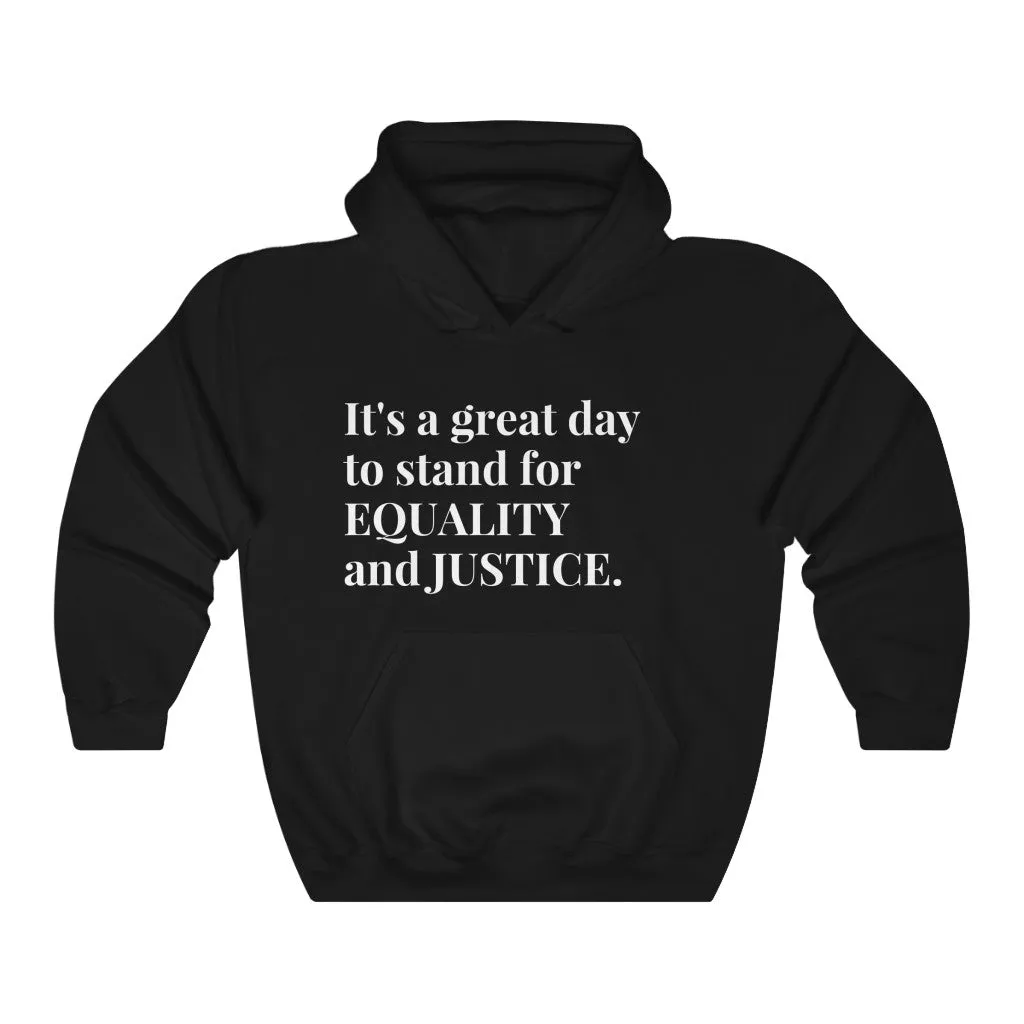 Equality and Justice Unisex Hoodie