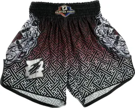 Fairtex Fight Shorts FFS Red Silver