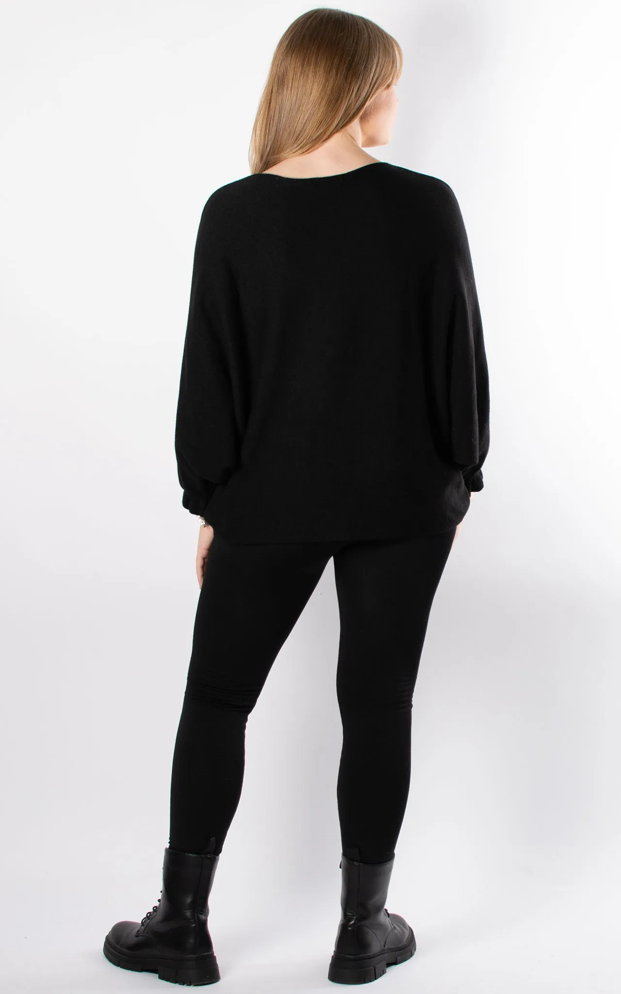 Flo Frill Knit | Black