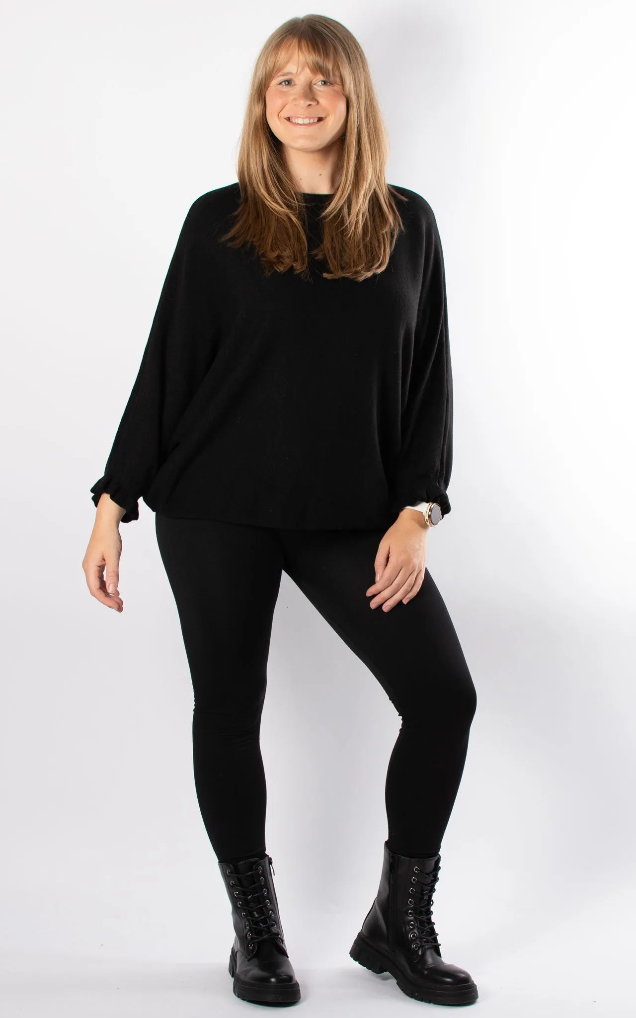 Flo Frill Knit | Black