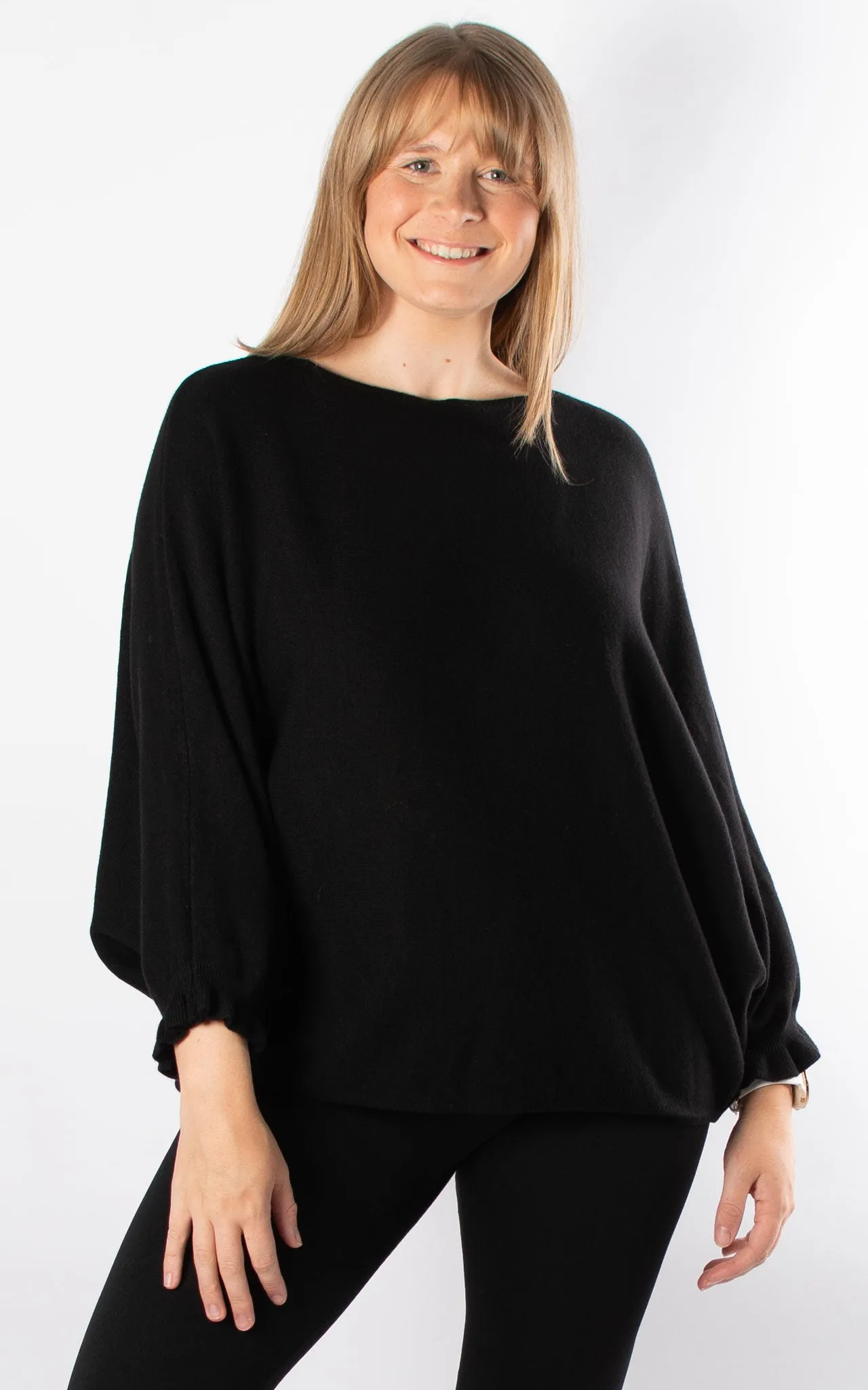 Flo Frill Knit | Black