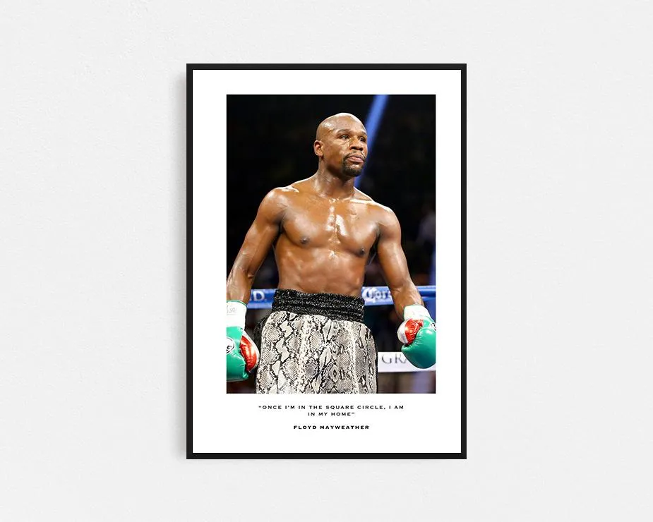 Floyd Mayweather First Edition Frame