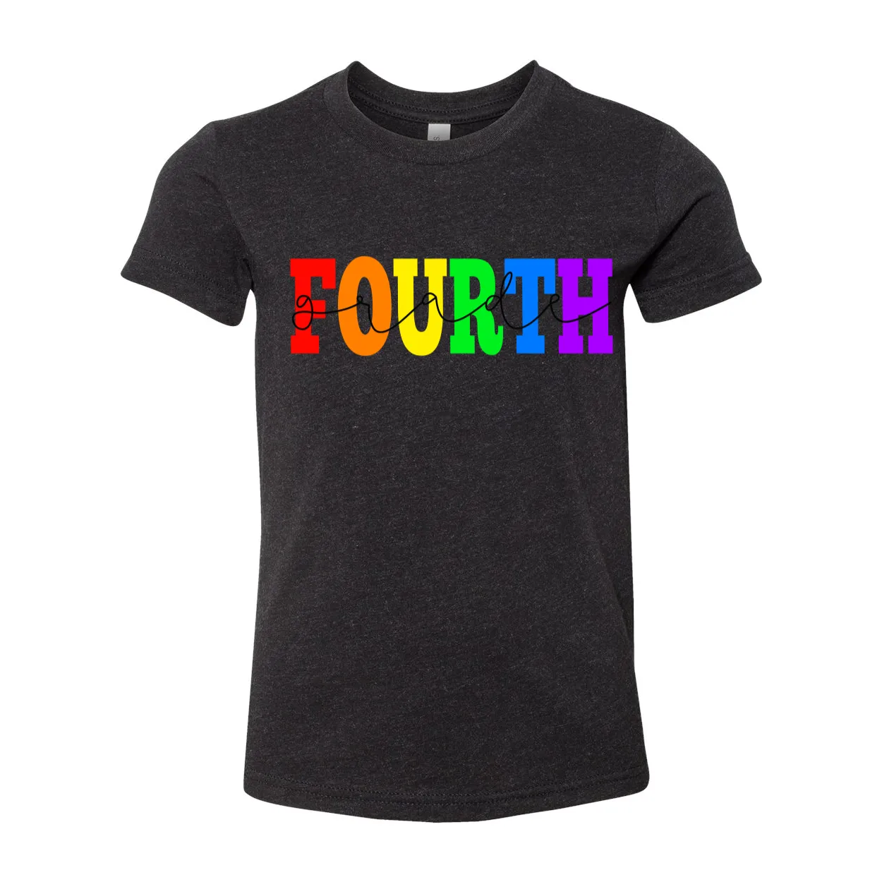 Fourth Grade YOUTH Rainbow Tee