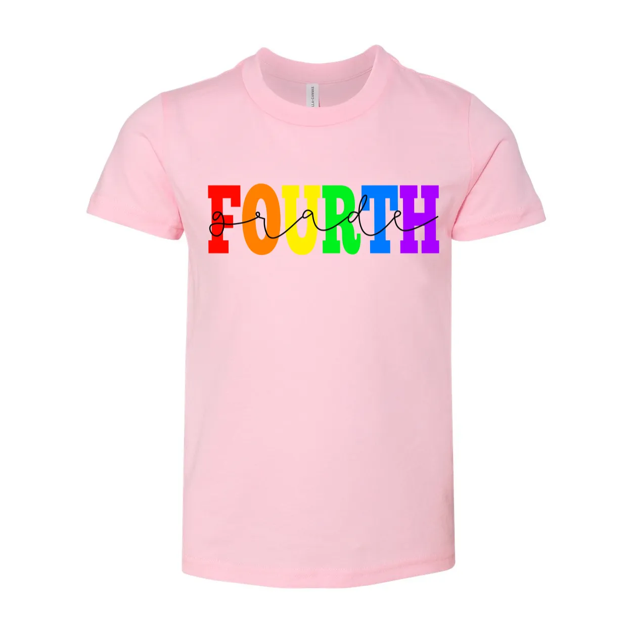 Fourth Grade YOUTH Rainbow Tee