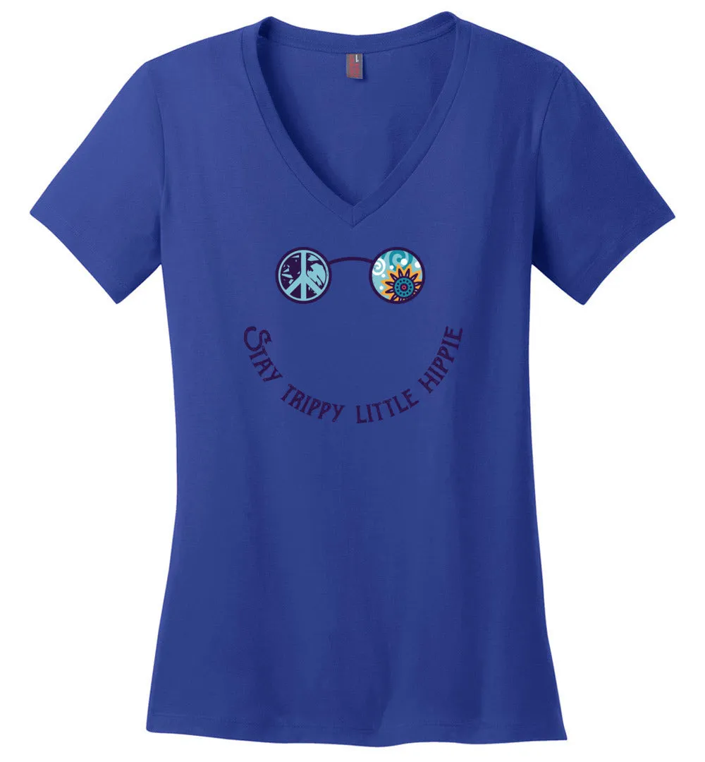 Funny Stay Trippy Little Hippie T-shirts