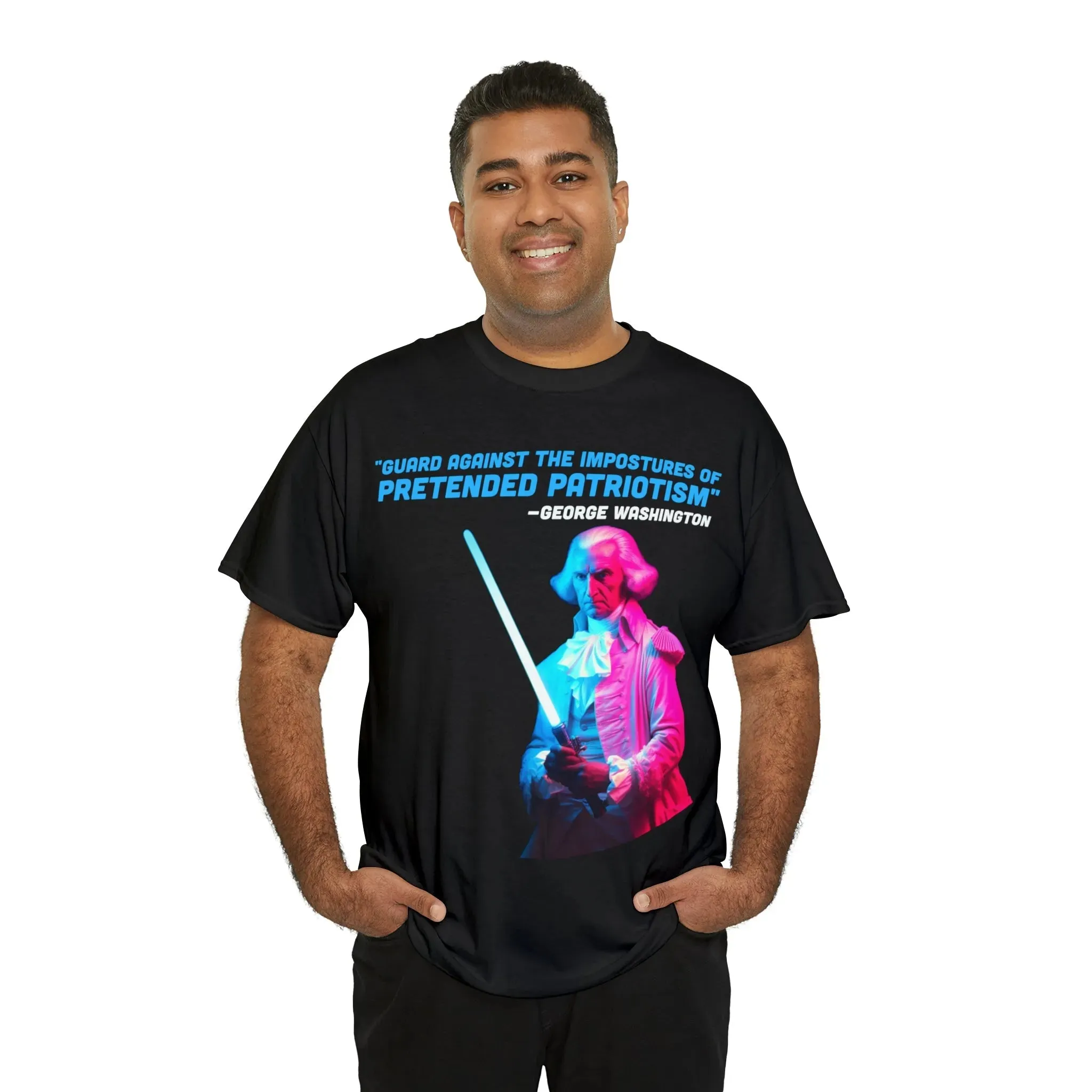 Galactic Guardian of Liberty George Washington Tee