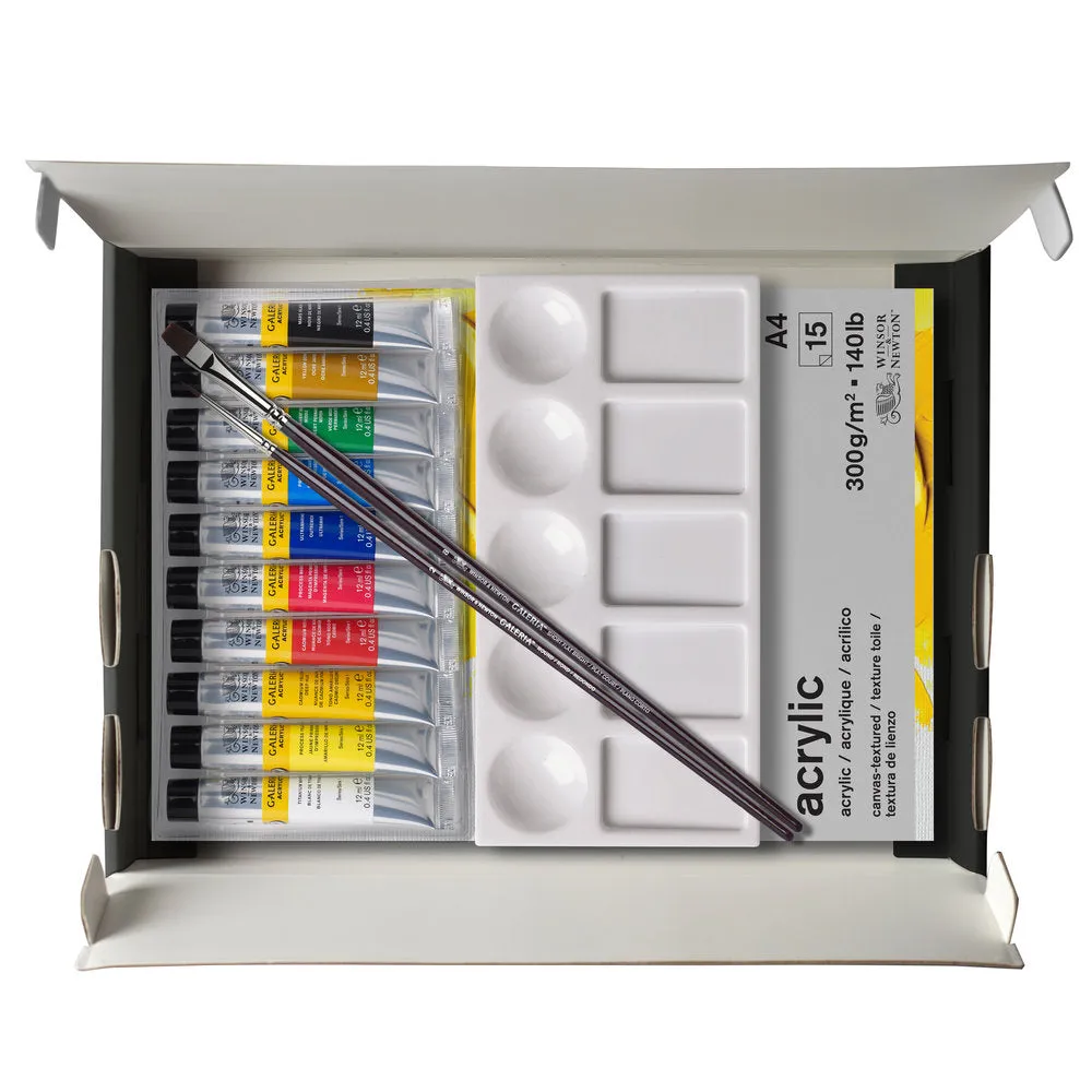 Galeria Acrylic Essentials 14pc Set