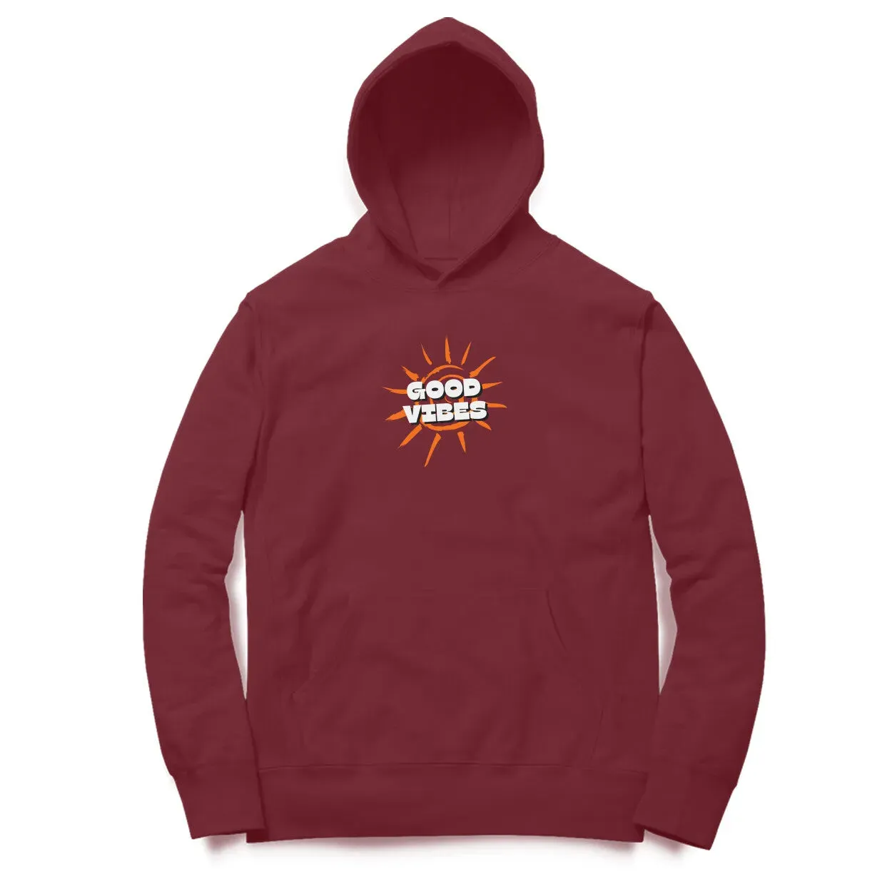 Good Vibes Unisex Hoodie for Men and Women