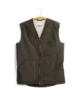 HERBERT | Lined Zipper Work Waistcoat | Tech Army