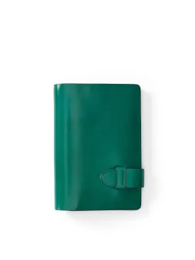 Il Bussetto Passport Holder Green Leather