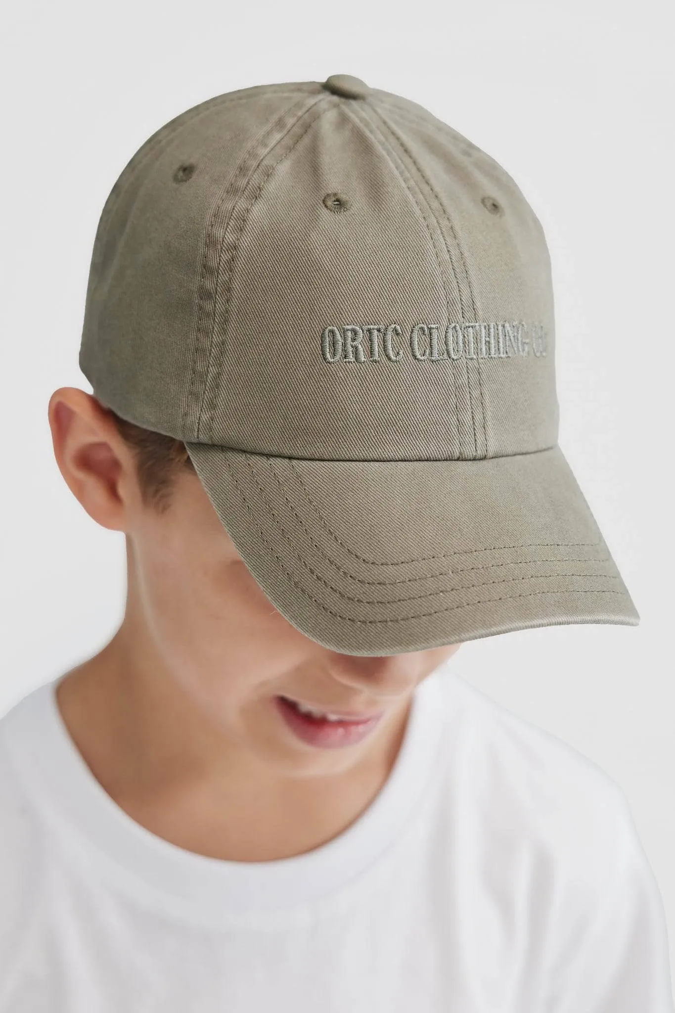 Jnr Classic Logo Cap Olive