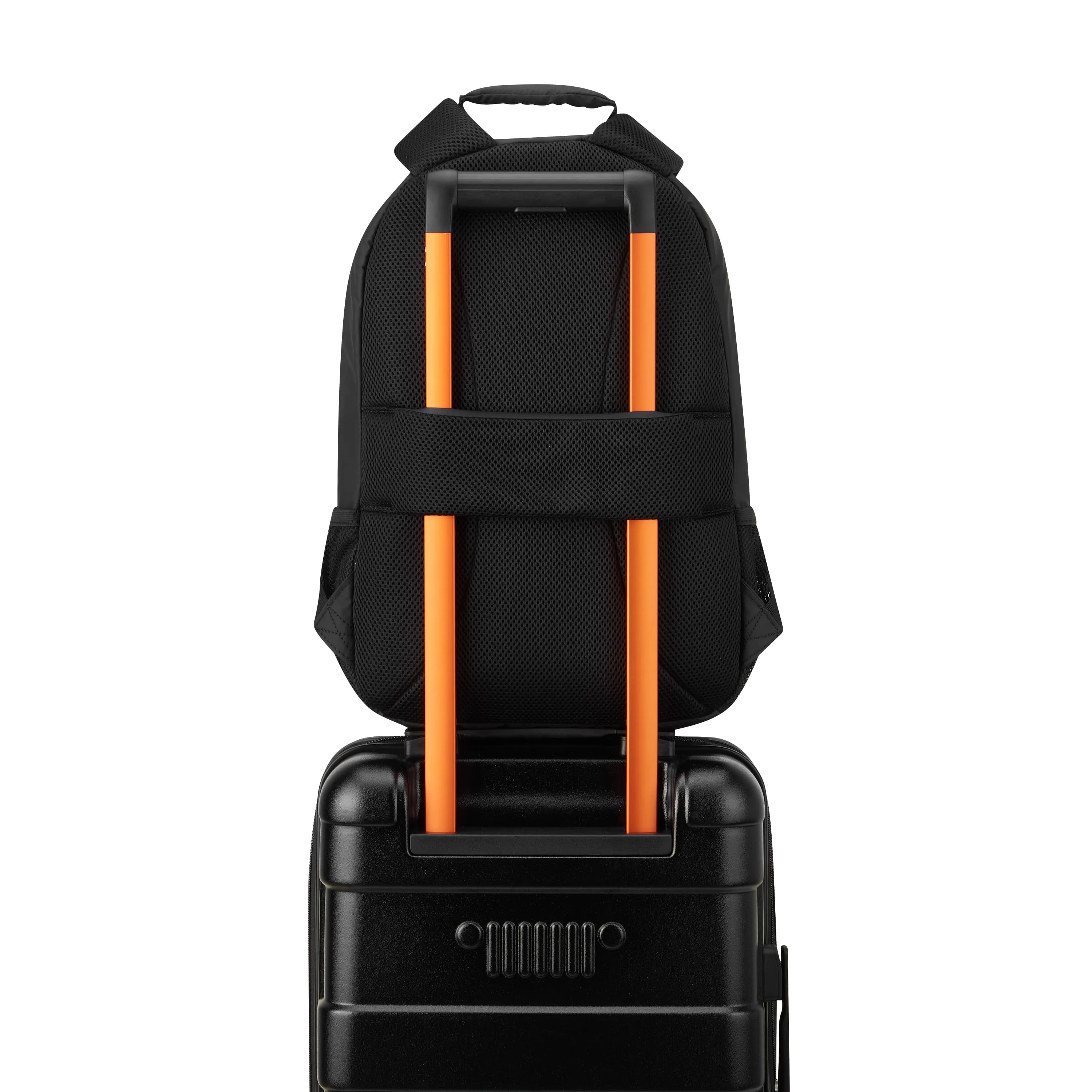 JS012C - Dual Material Laptop Backpack