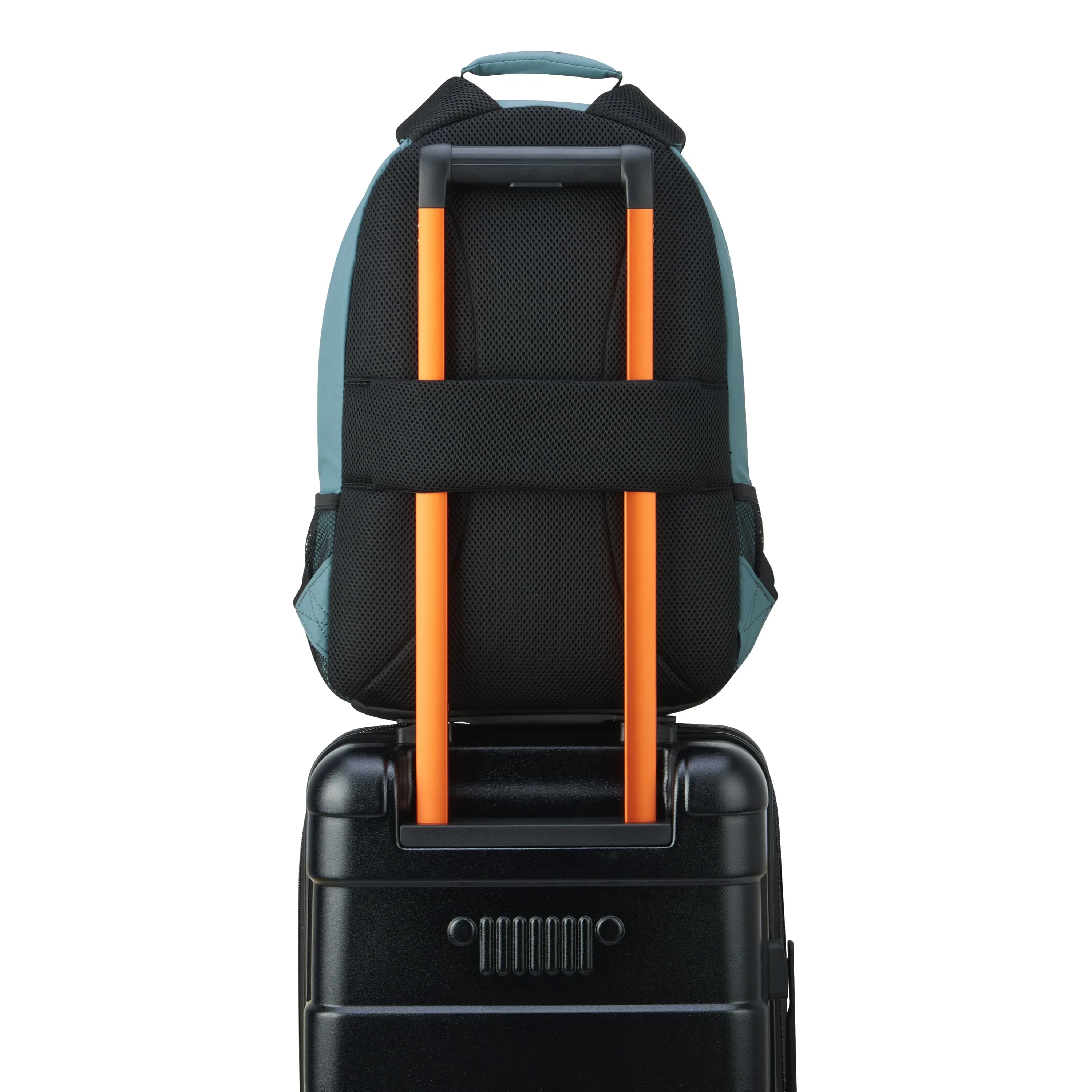 JS012C - Dual Material Laptop Backpack