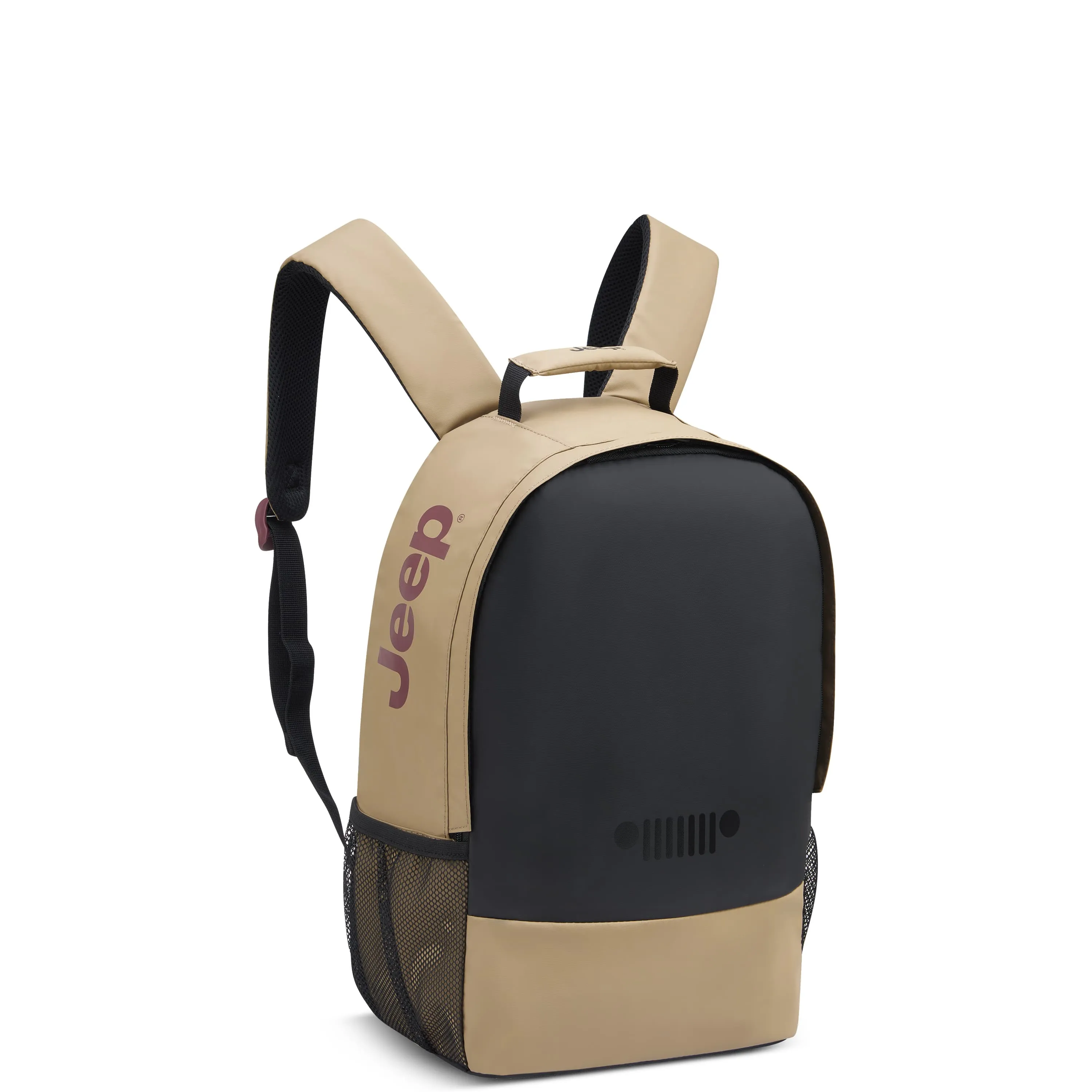 JS012C - Dual Material Laptop Backpack