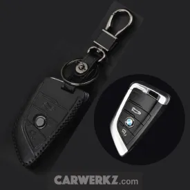 Key Holder for BMW 2 Buttons (Leather - 5S)