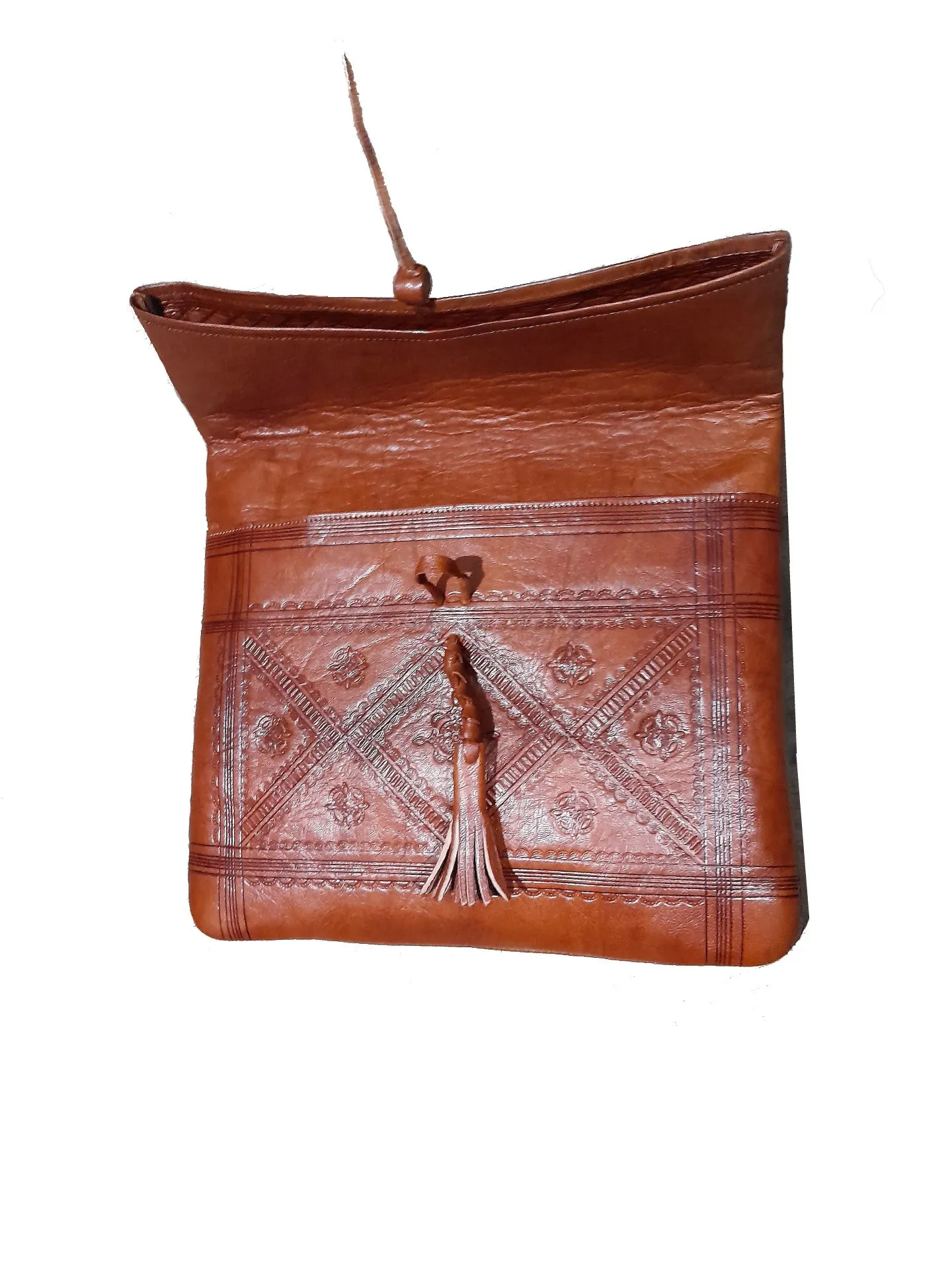 Leather Tablet Sleeve - Heritage - Brown Caramel