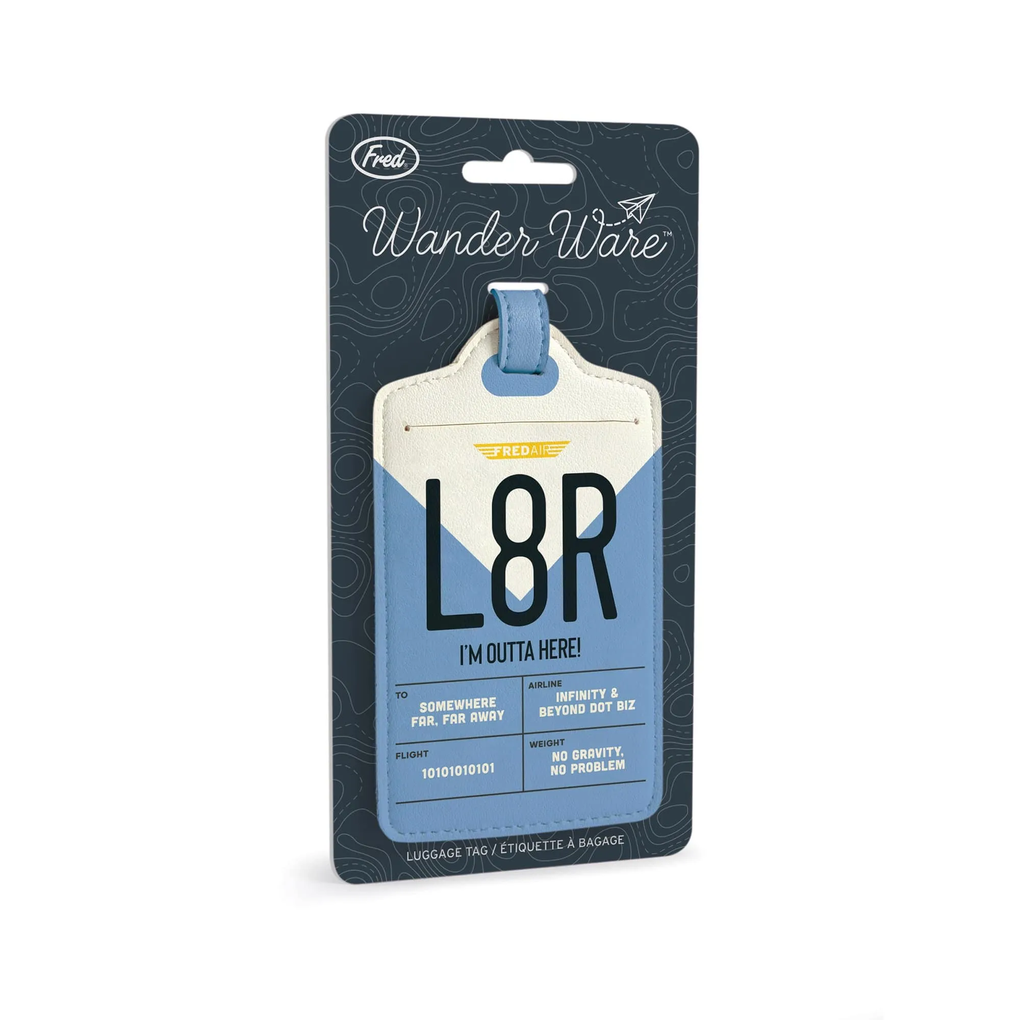 LUGGAGE TAG: L8R