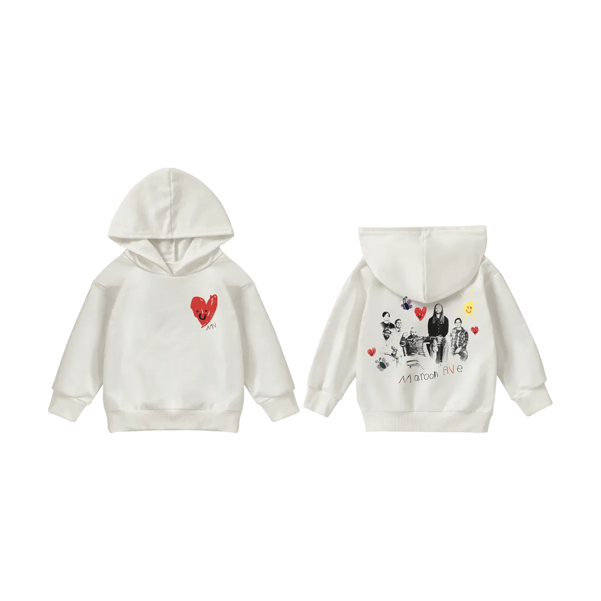 M5 Kids Heart Hoodie