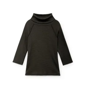 MARIA'S TURTLENECKED T-SHIRT - Slate