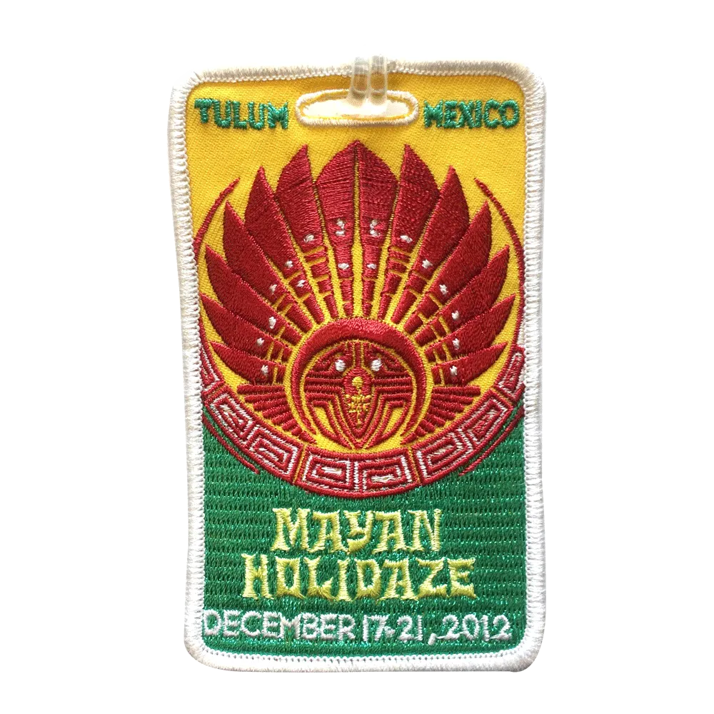 Mayan Holidaze Dec. 2012 Luggage Tag (Includes Shipping)