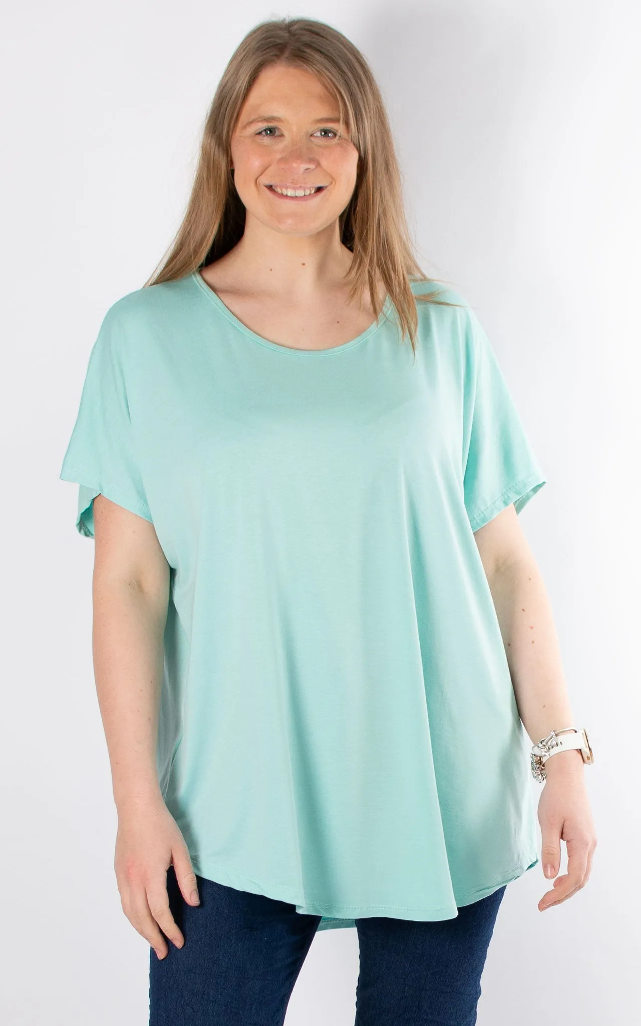 Millie T-Shirt | Turquoise