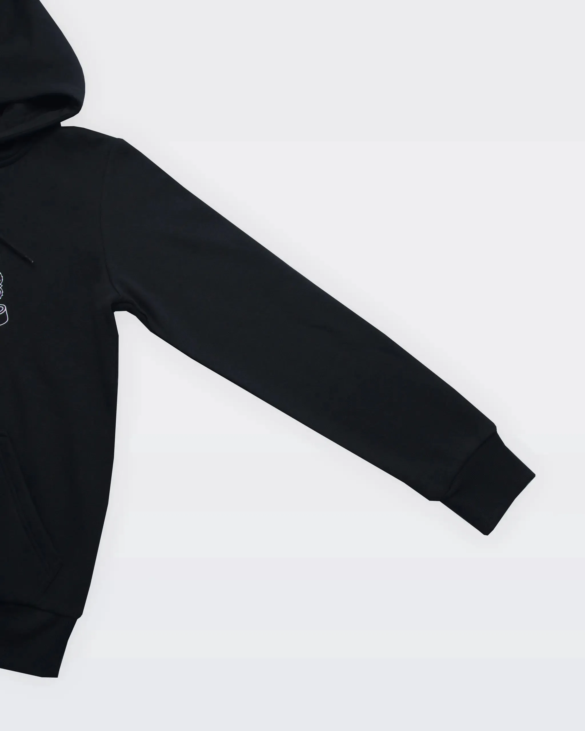 Newcastle United Women's Black Terrace Large Crest Hoodie