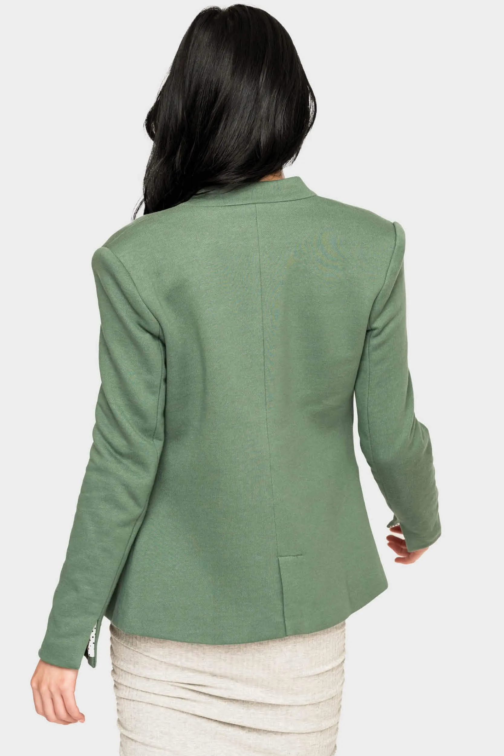 Notch Collar Blazer