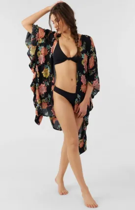 O'NEILL NATALIE PRINTED KIMONO