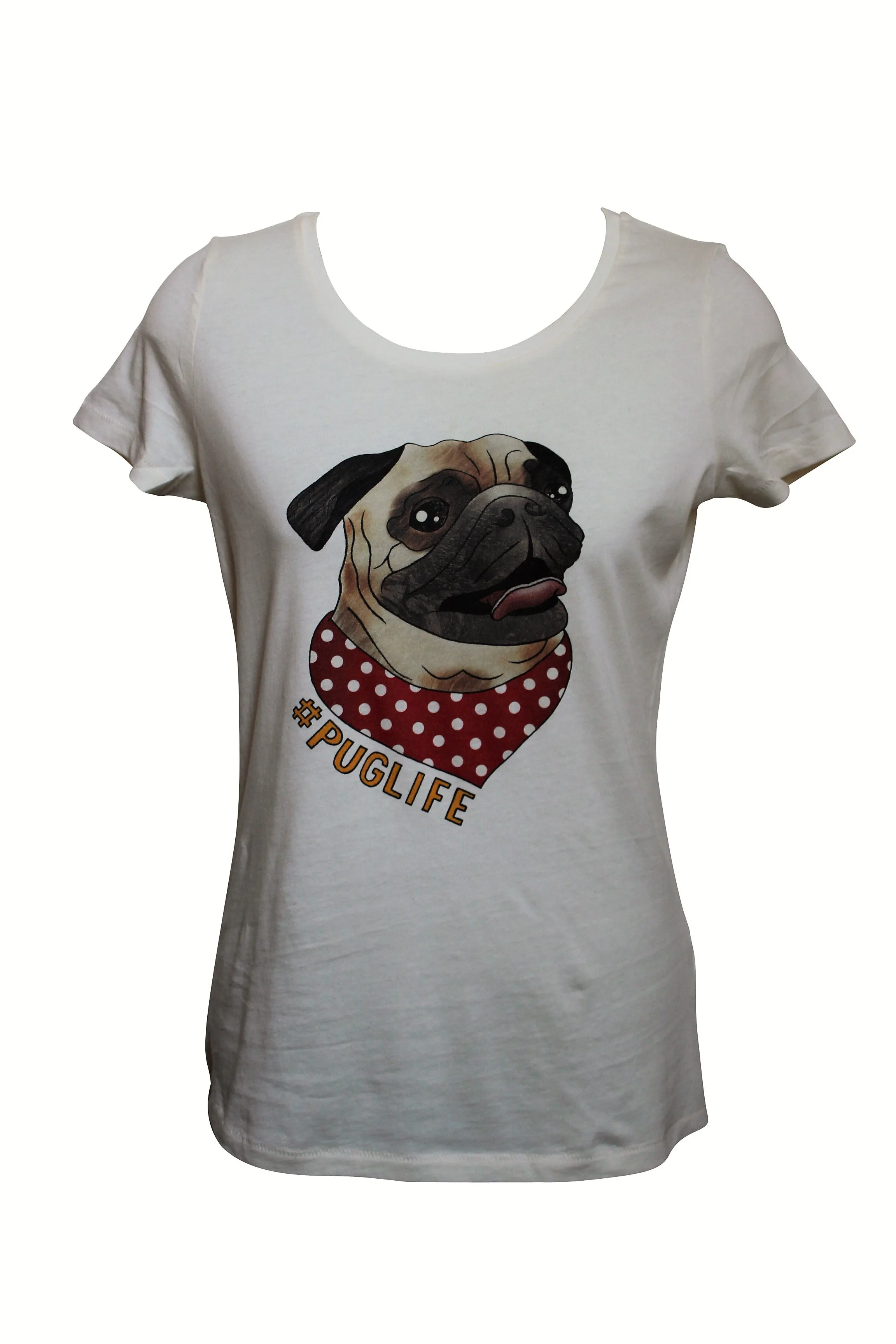 Organic Cotton Pug Tshirt