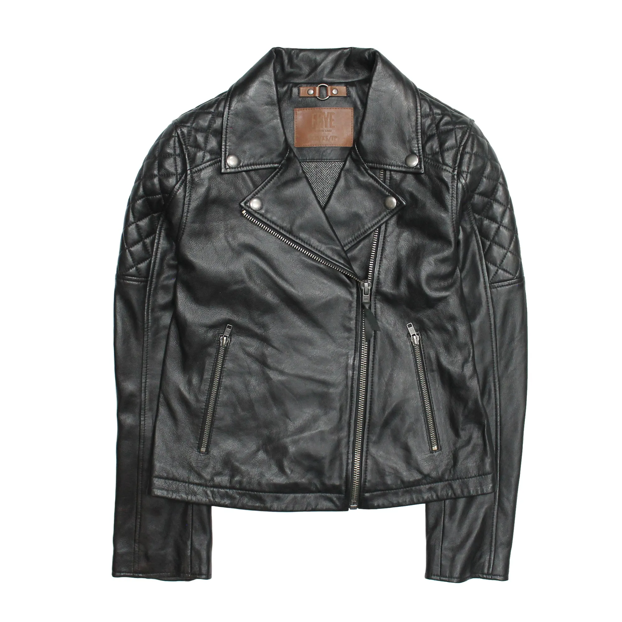 Oxblood Biker Jacket