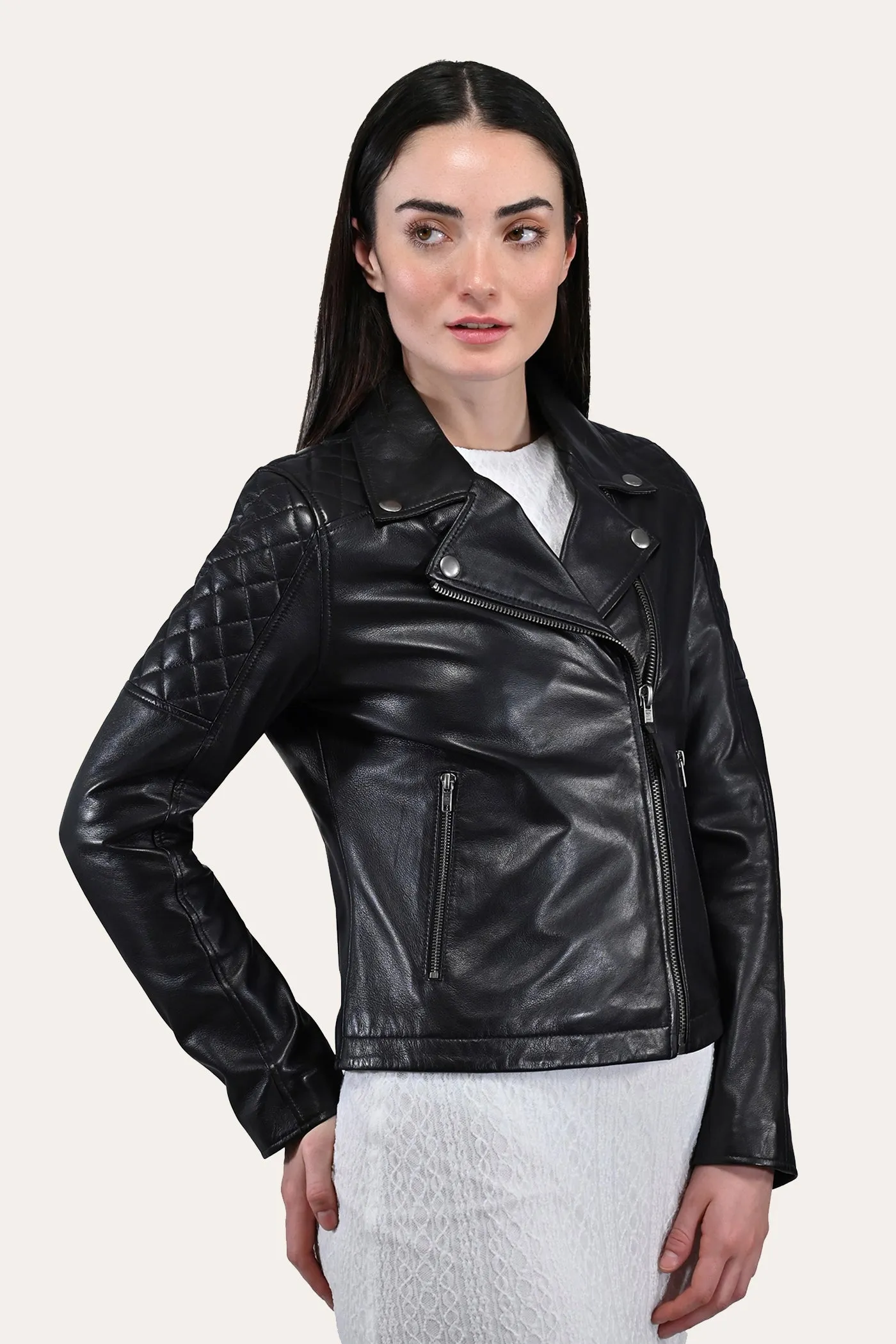 Oxblood Biker Jacket