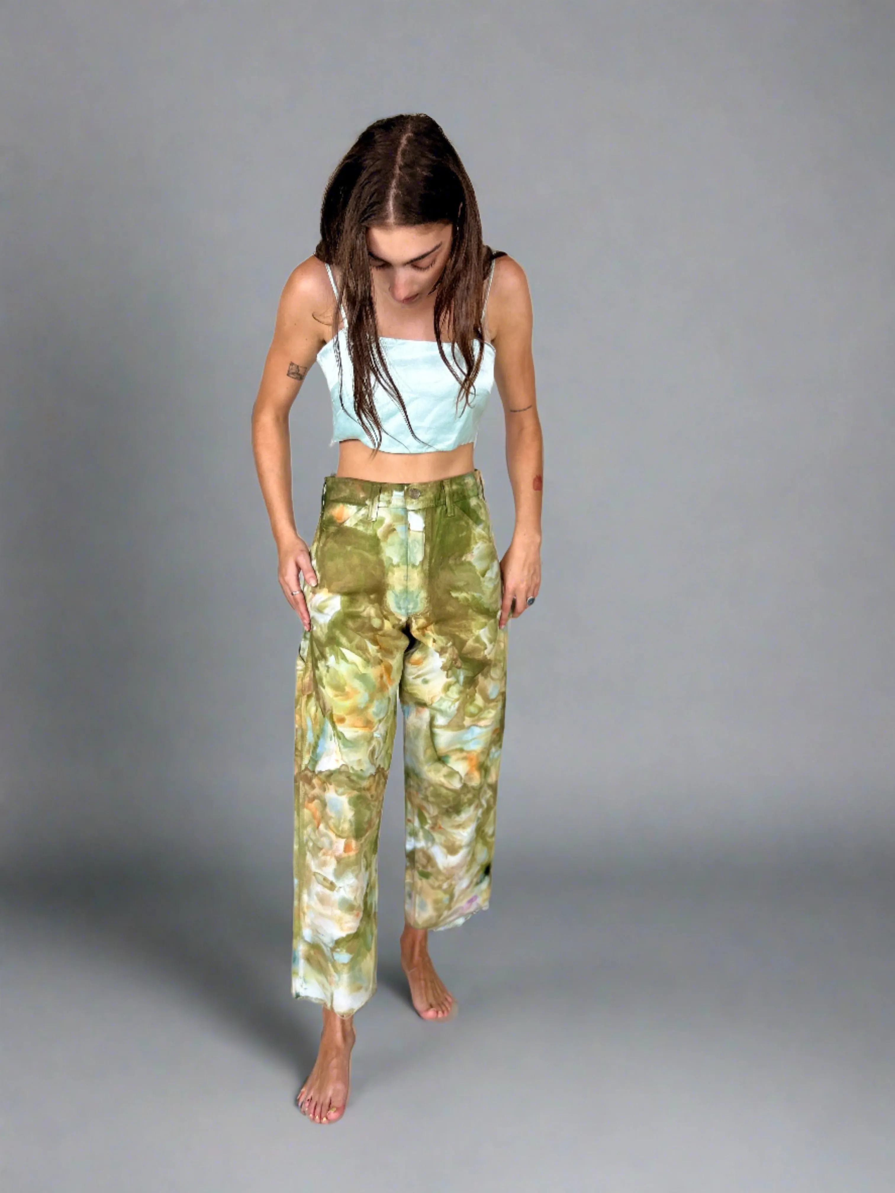 Painter's Pant in Cactus Blossom