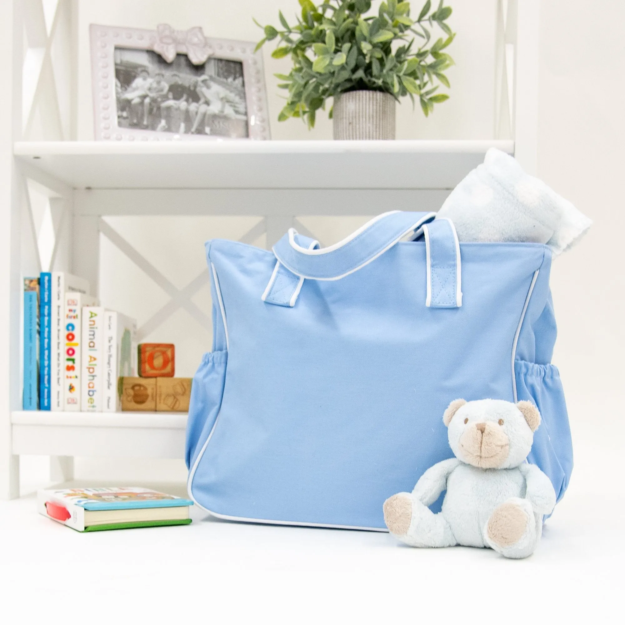 Piping Baby Diaper Bag