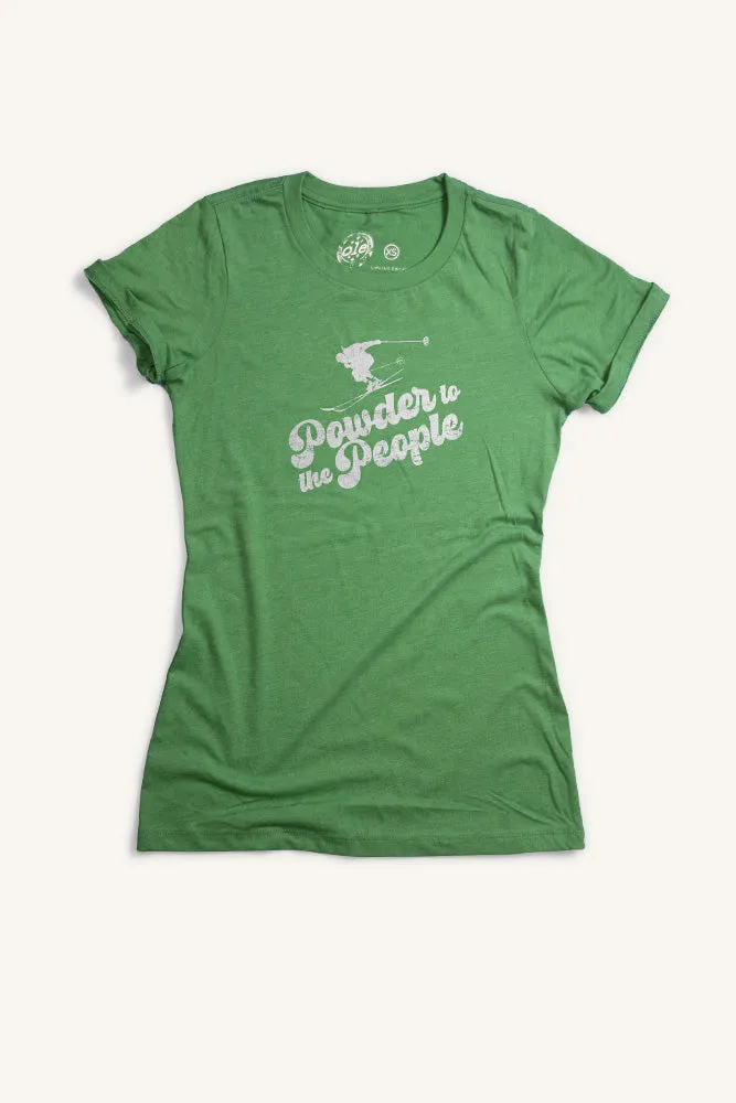 Powder to the People T-shirt (Womens)