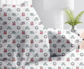 [Pre Order] Holiday Classics Vintage Cars - 100% Bamboo Bedding (EST SHIP LATE OCT)