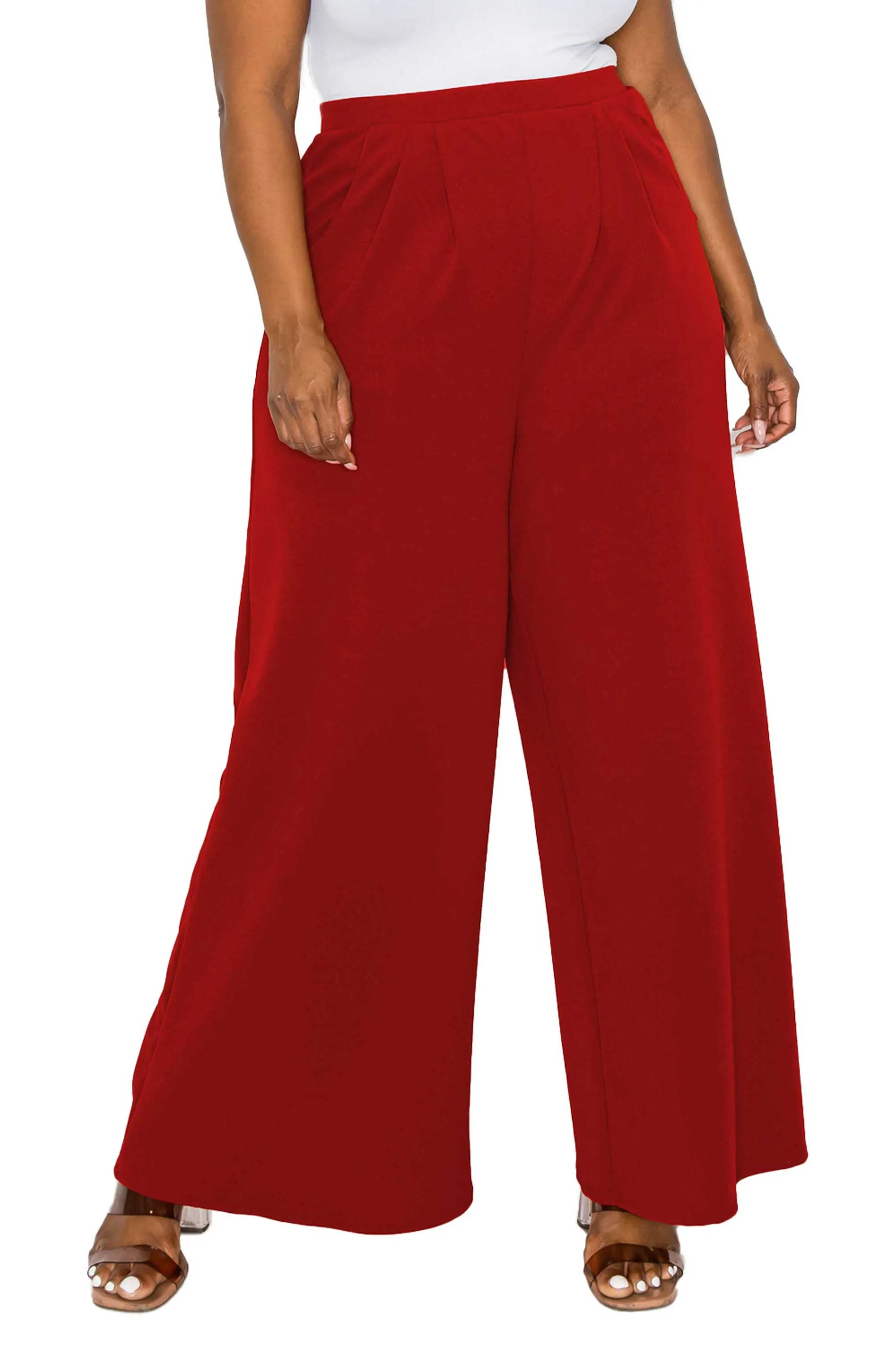 Rachel Wide Leg Pocket Pants