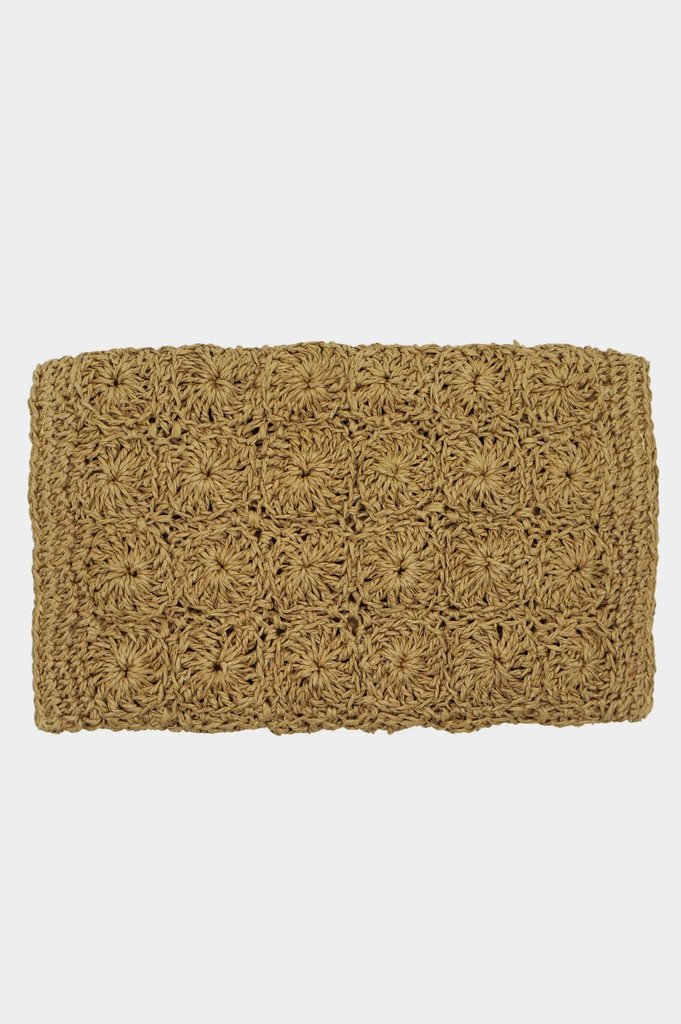 Raffia Clutch | Natural