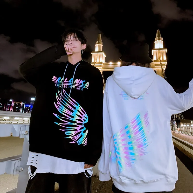 Reflective Wing Hoodies