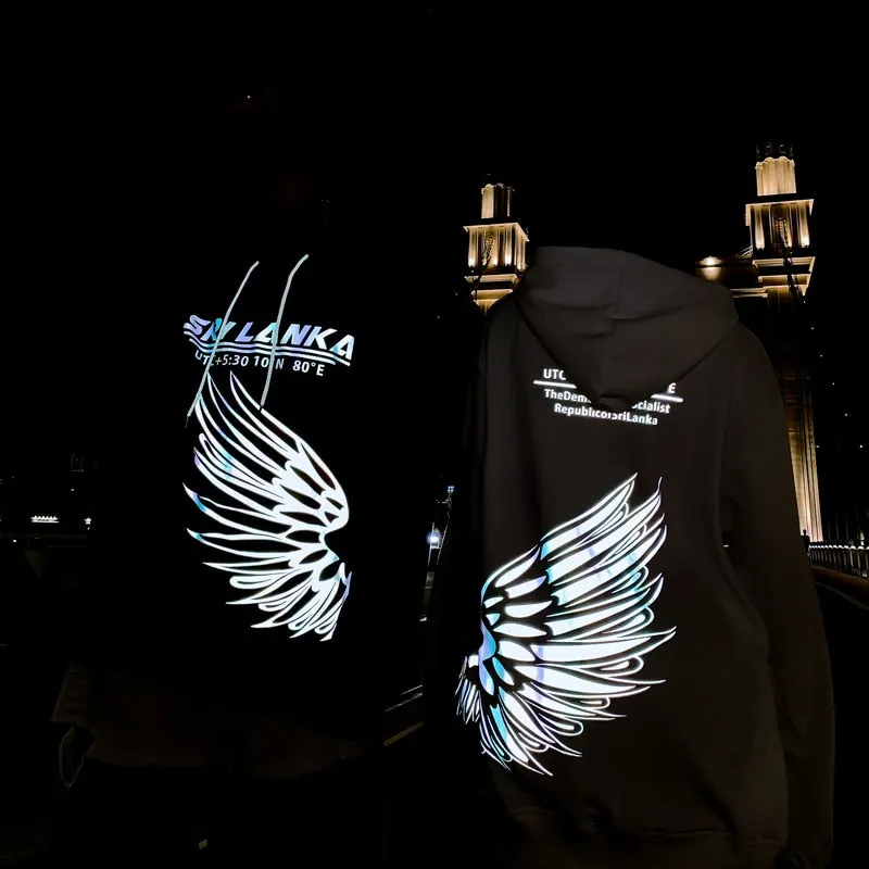 Reflective Wing Hoodies