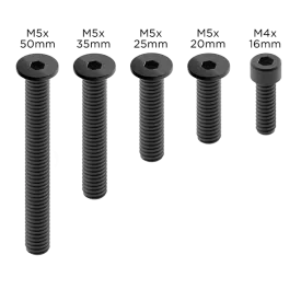 Replacement - PRO Screw Set Black