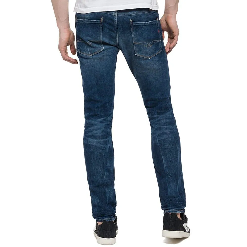 Replay Anbass Slim fit Jeans - Dark Blue