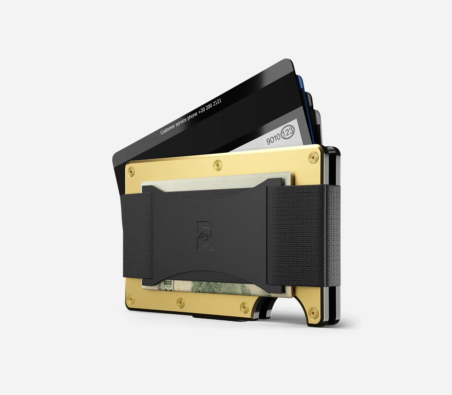 Ridge Wallet - 24 Karat Gold