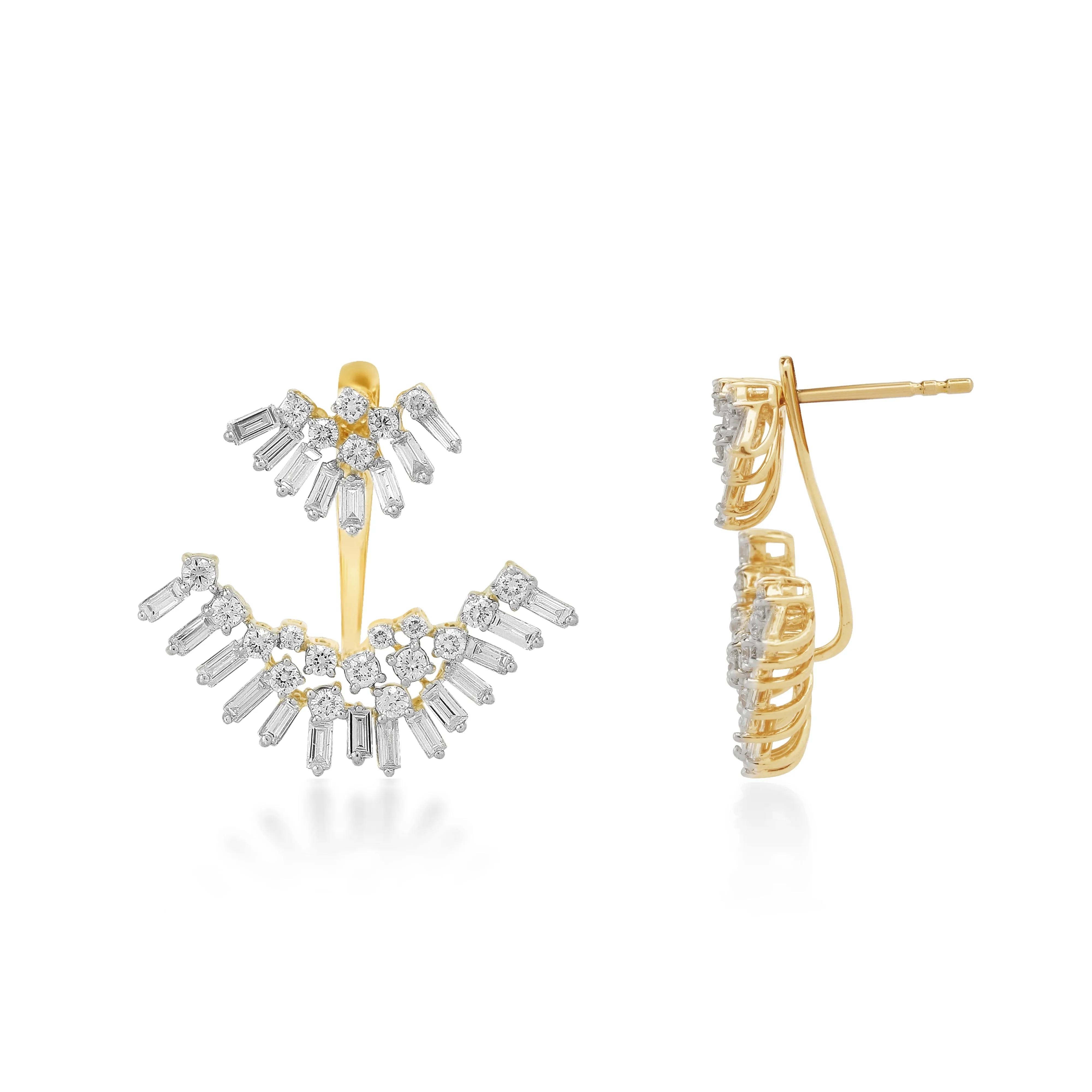 Scatter Waltz Anchor Diamond Earrings