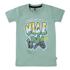 Sea Green Graphic T-Shirt